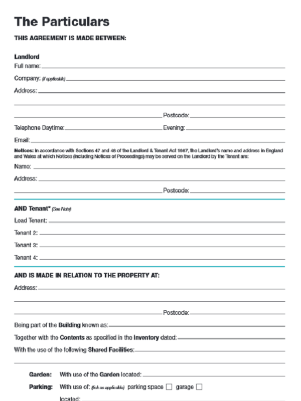 Go Online For Free Tenancy Agreement Form